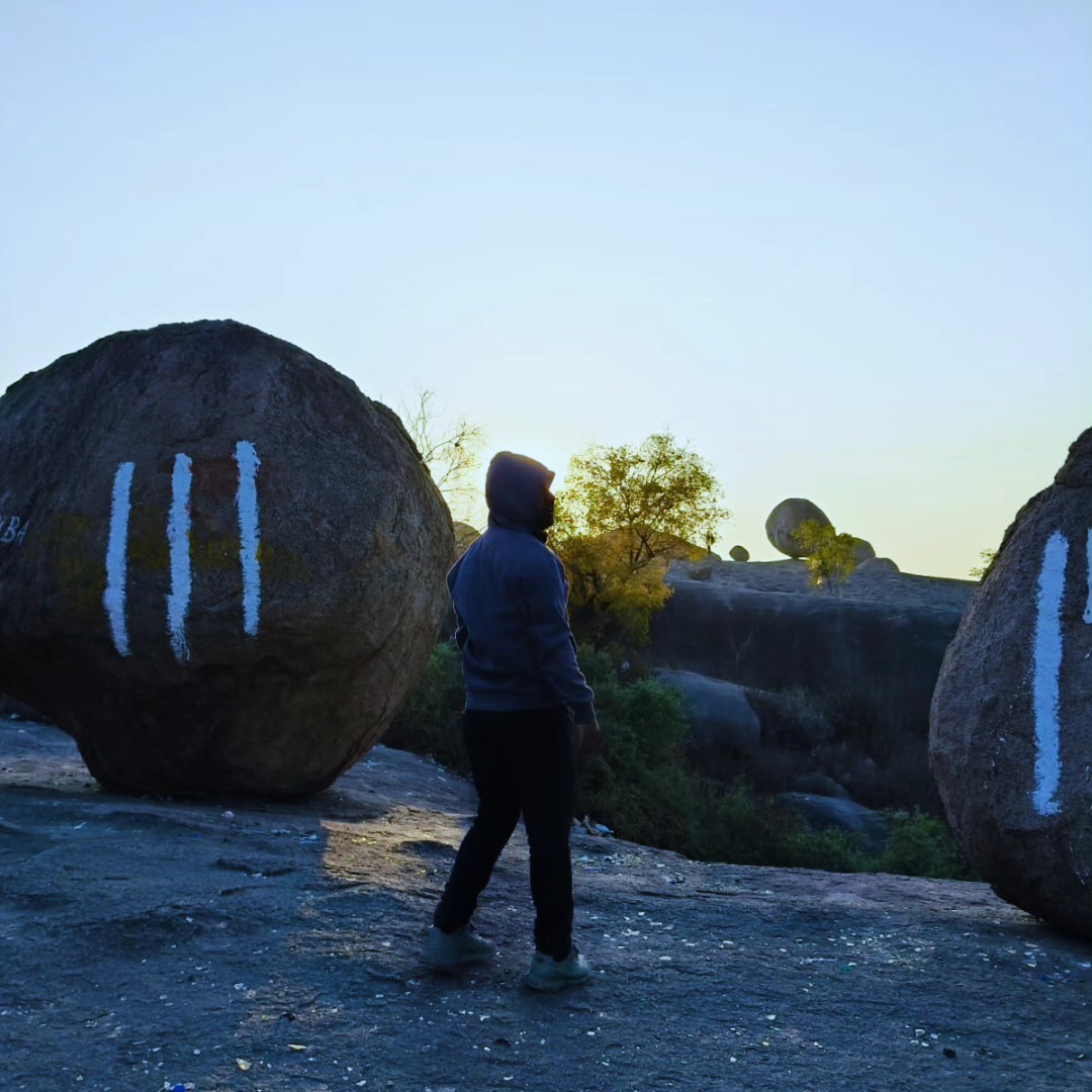 Khajaguda Hills morning view 