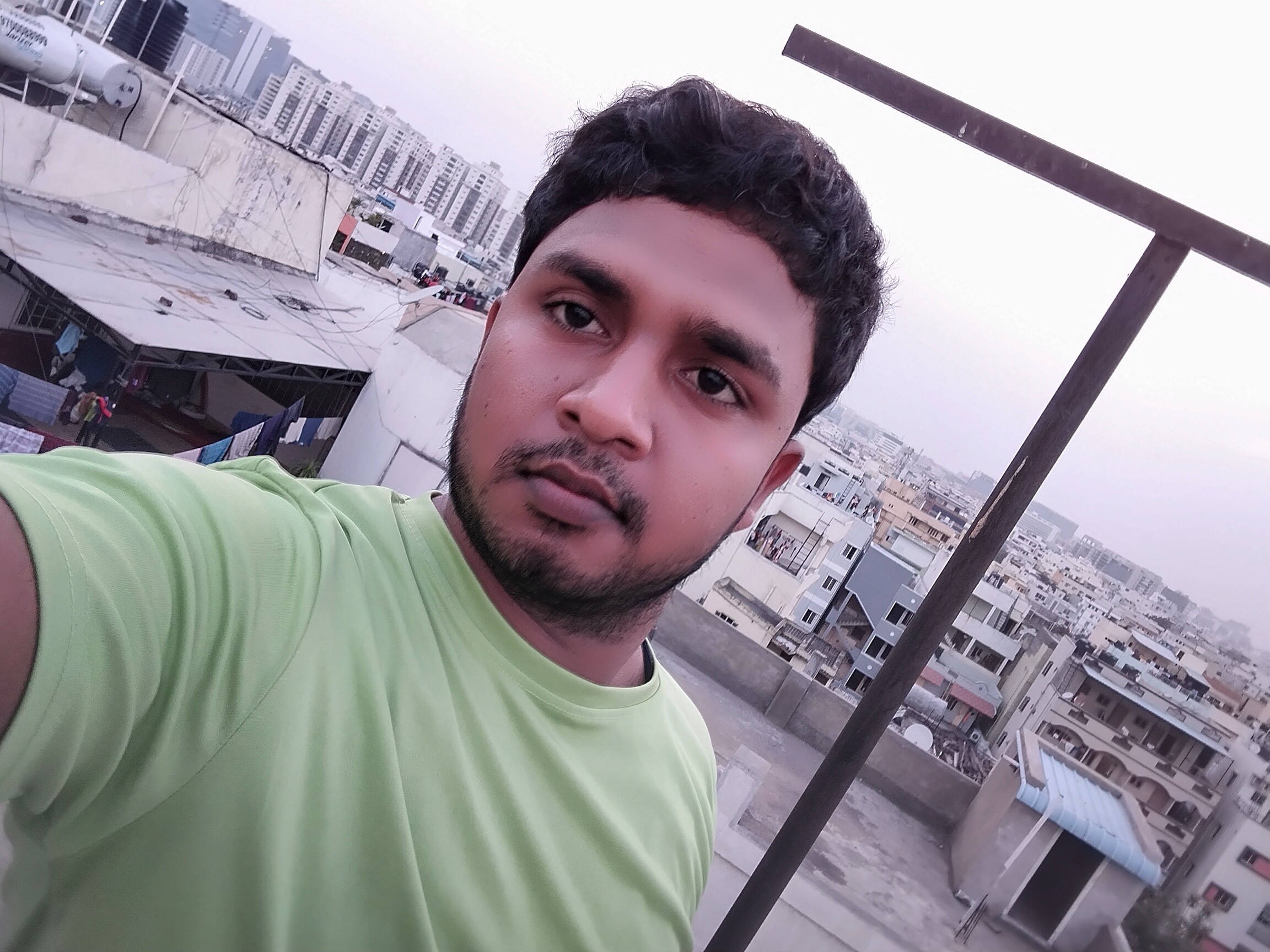 Roof view of Anu Men's Hostel