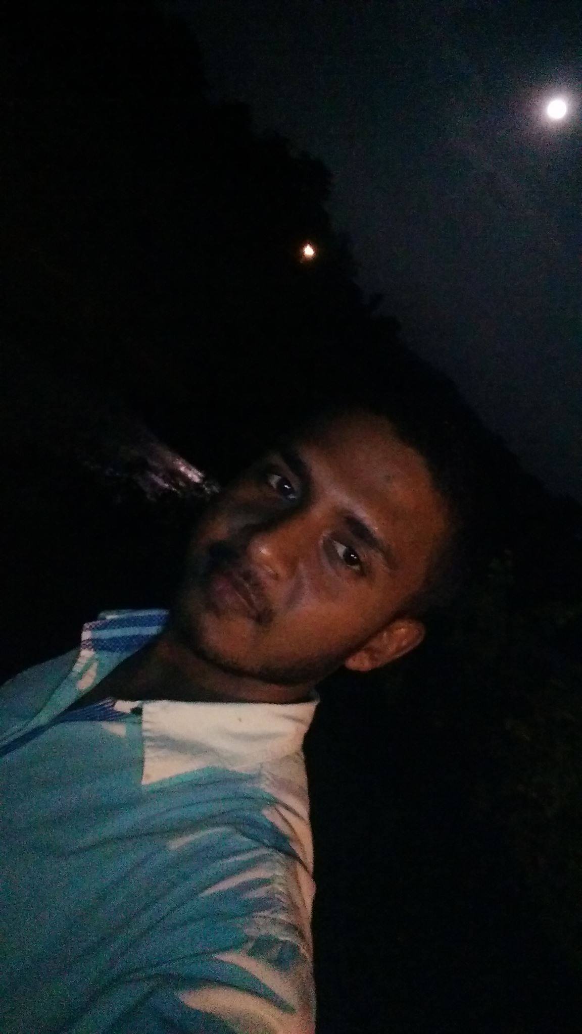 Watching Moon in River