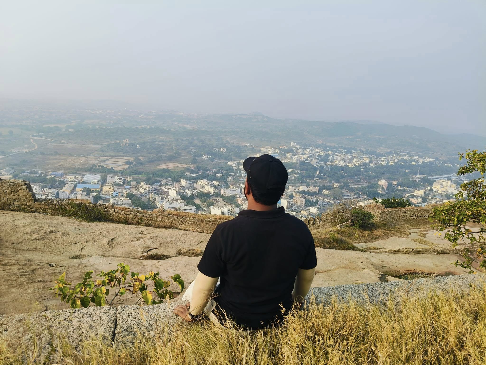 Conquering the Heights of Bhongir Fort! 🏰🌄