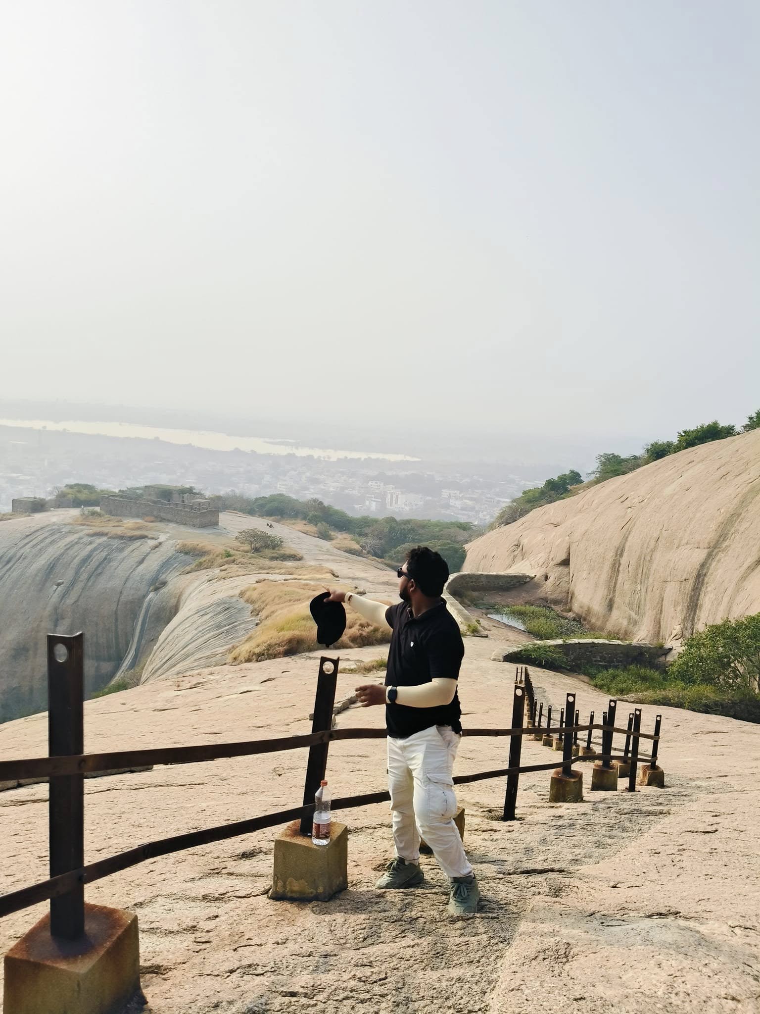 Conquering the Heights of Bhongir Fort! 🏰🌄