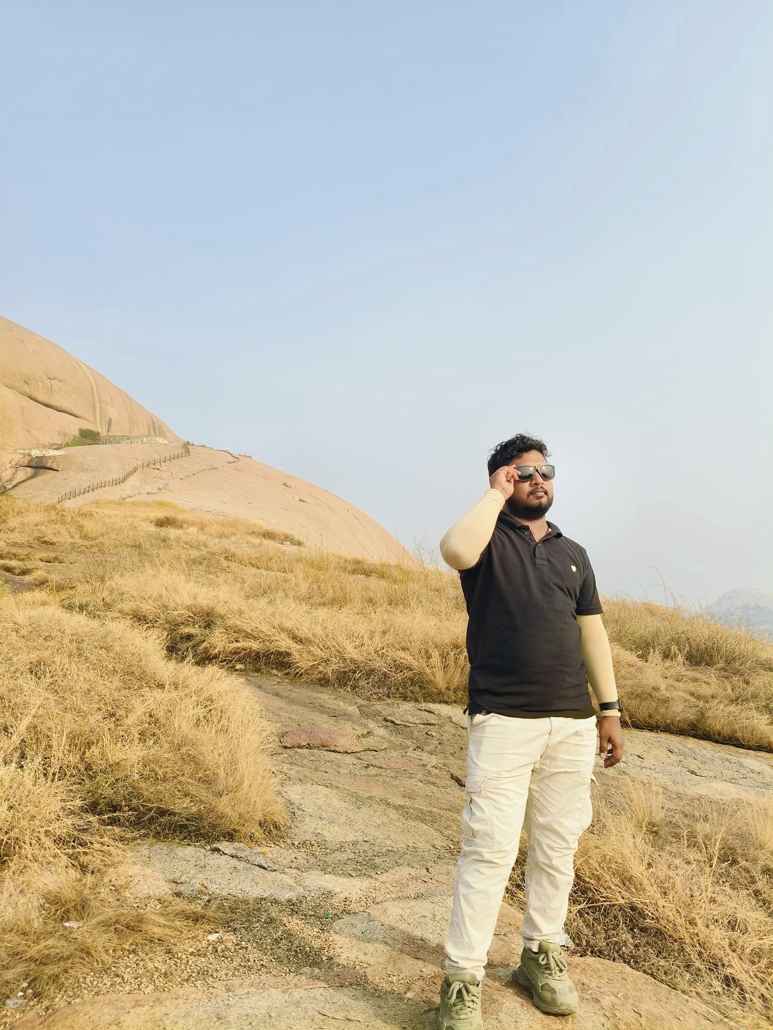 Conquering the Heights of Bhongir Fort! 🏰🌄