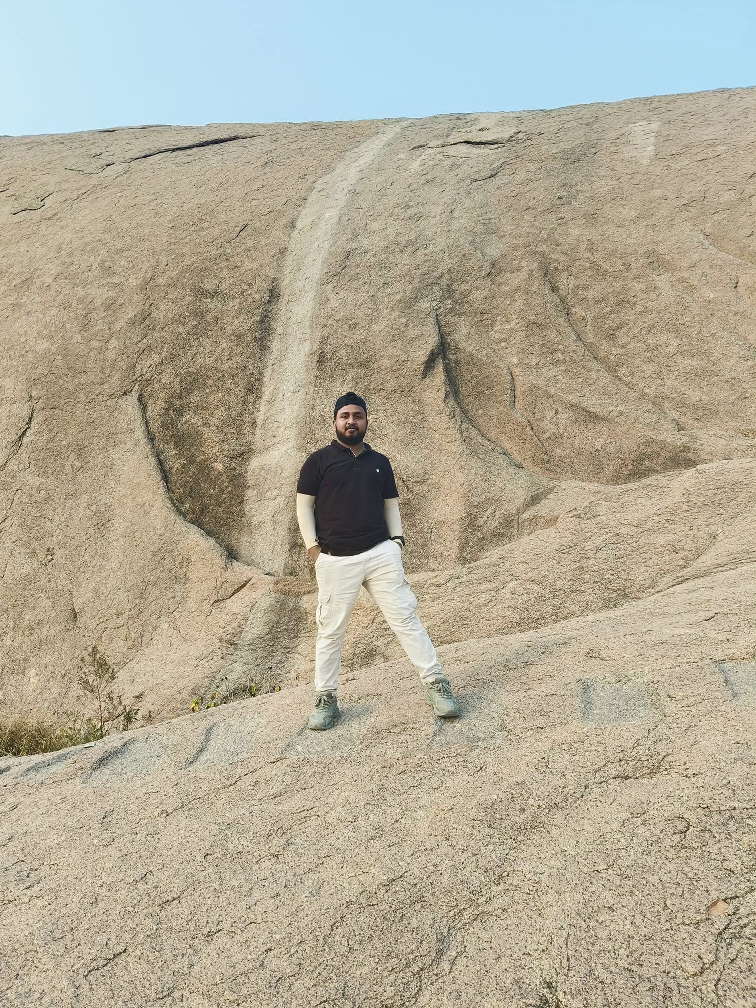 Conquering the Heights of Bhongir Fort! 🏰🌄