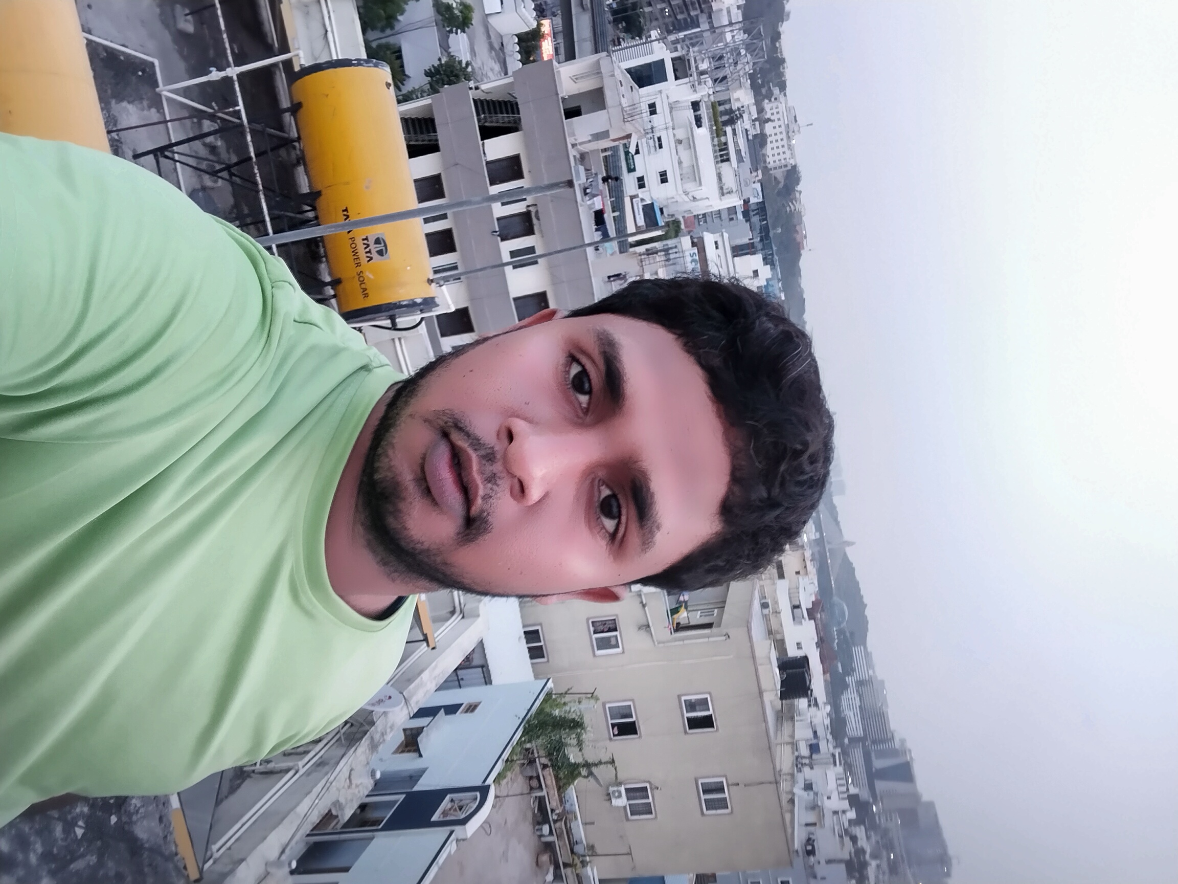 Roof view of Anu Men's Hostel