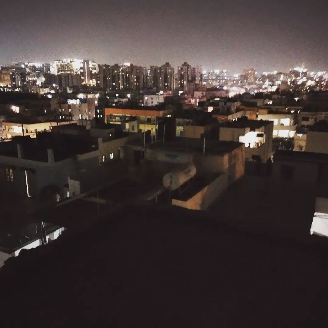 Madhapur hi-tech city roof  view