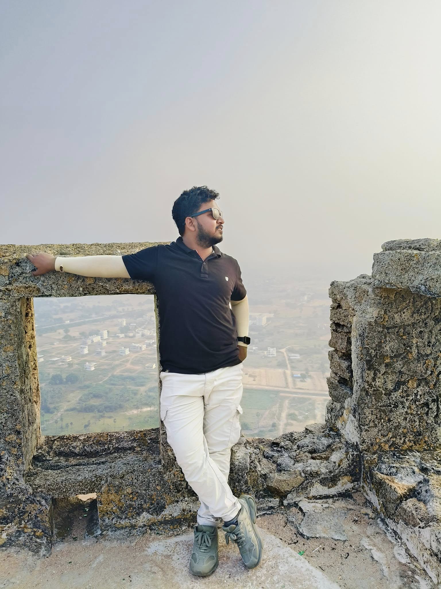 Conquering the Heights of Bhongir Fort! 🏰🌄