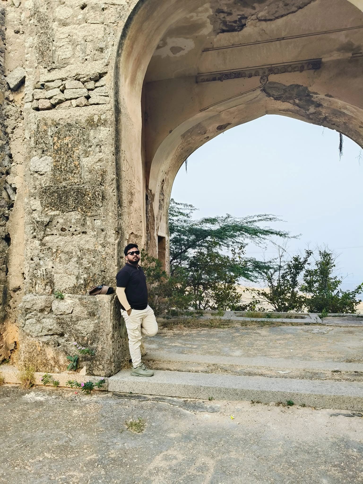 Conquering the Heights of Bhongir Fort! 🏰🌄