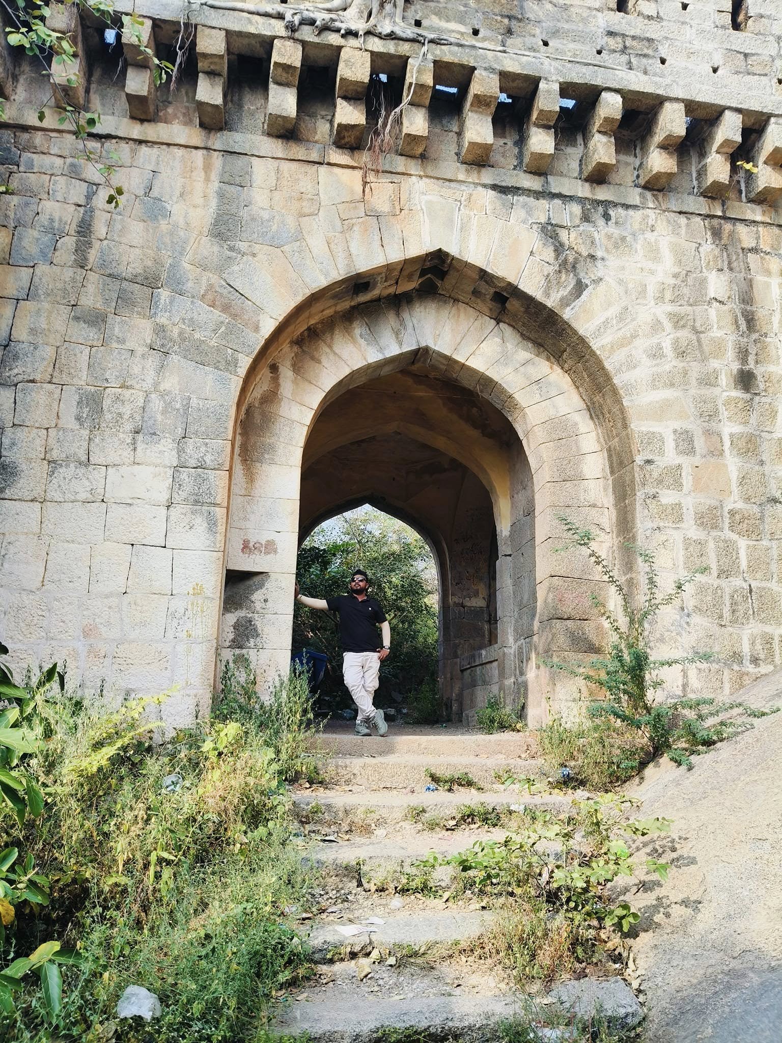 Conquering the Heights of Bhongir Fort! 🏰🌄