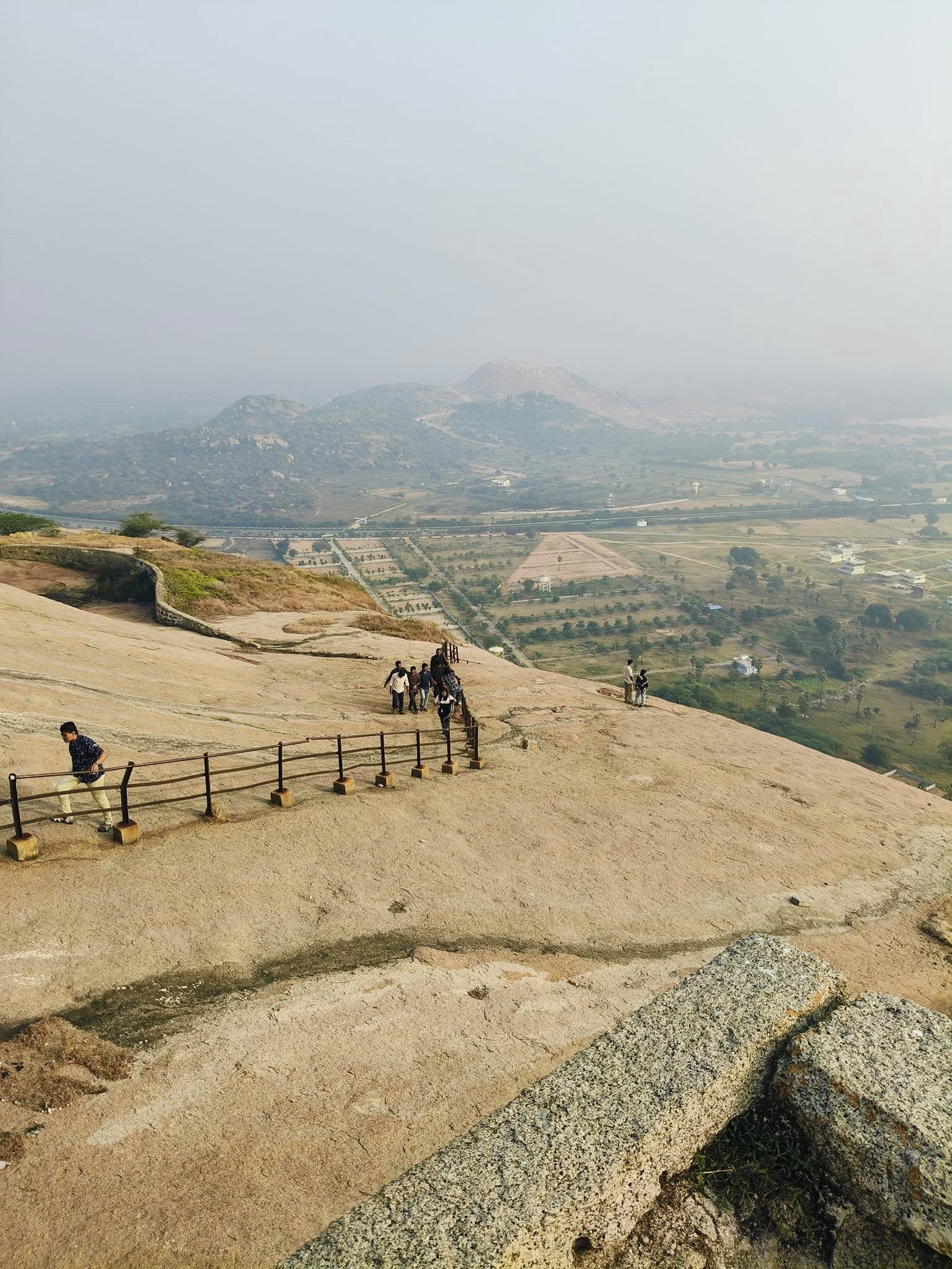 Conquering the Heights of Bhongir Fort! 🏰🌄
