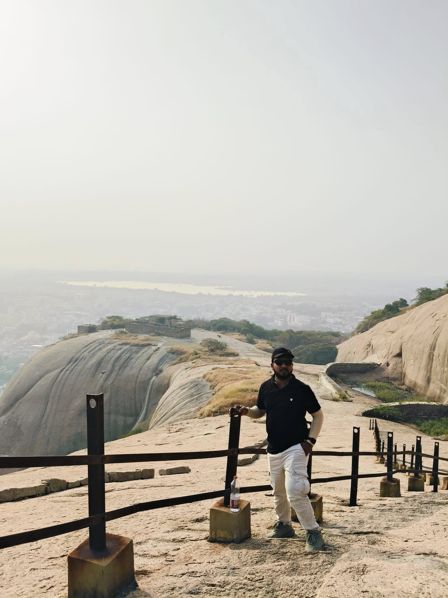 Conquering the Heights of Bhongir Fort! 🏰🌄