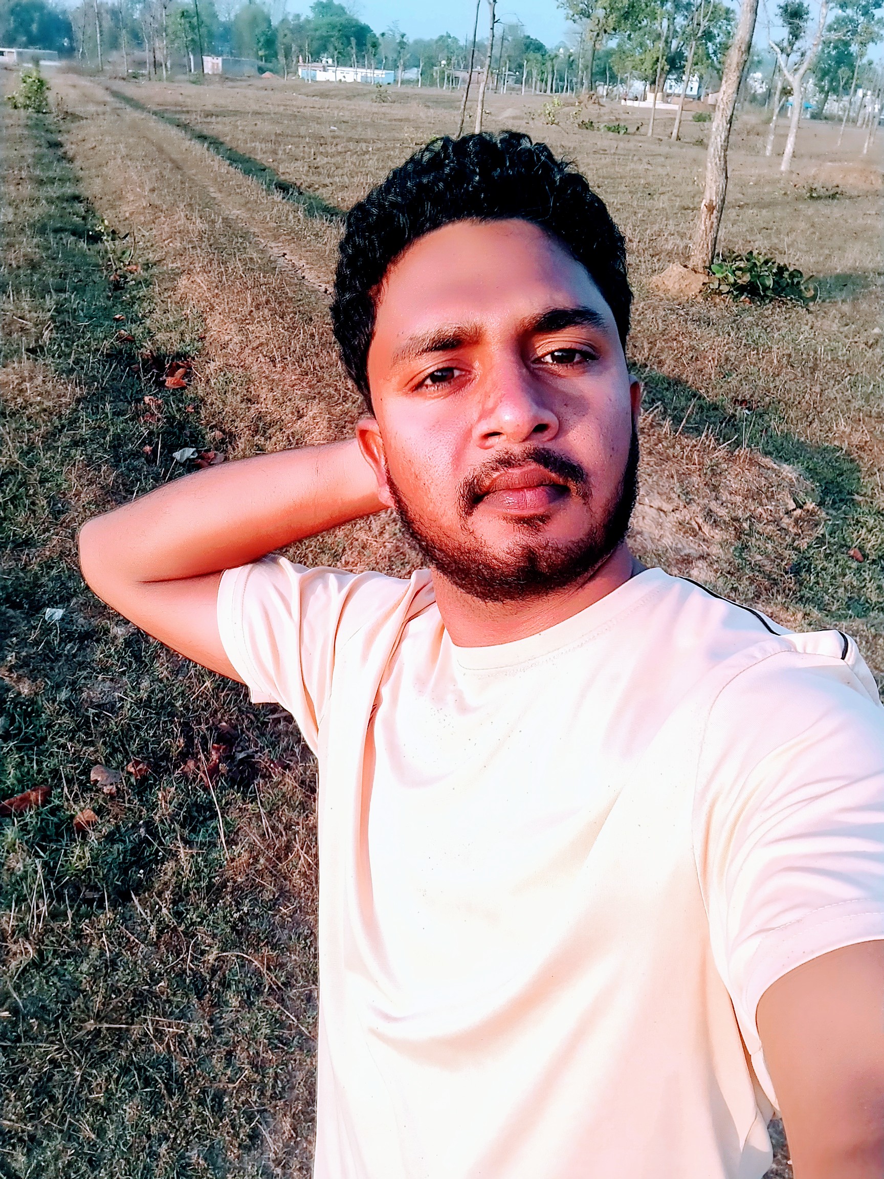 Morning View at My Village - Takiya Shareef, Ambikapur 