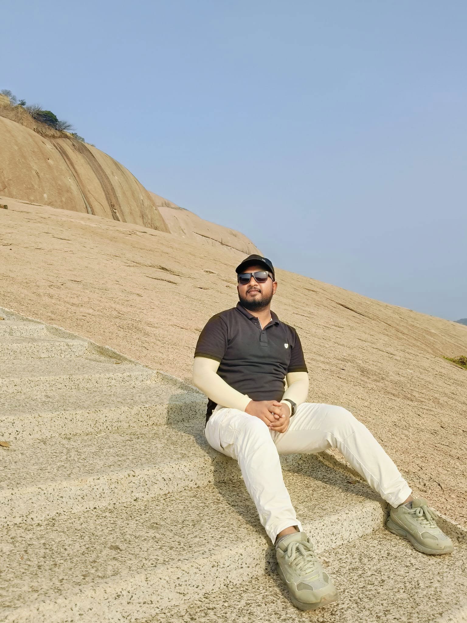Conquering the Heights of Bhongir Fort! 🏰🌄
