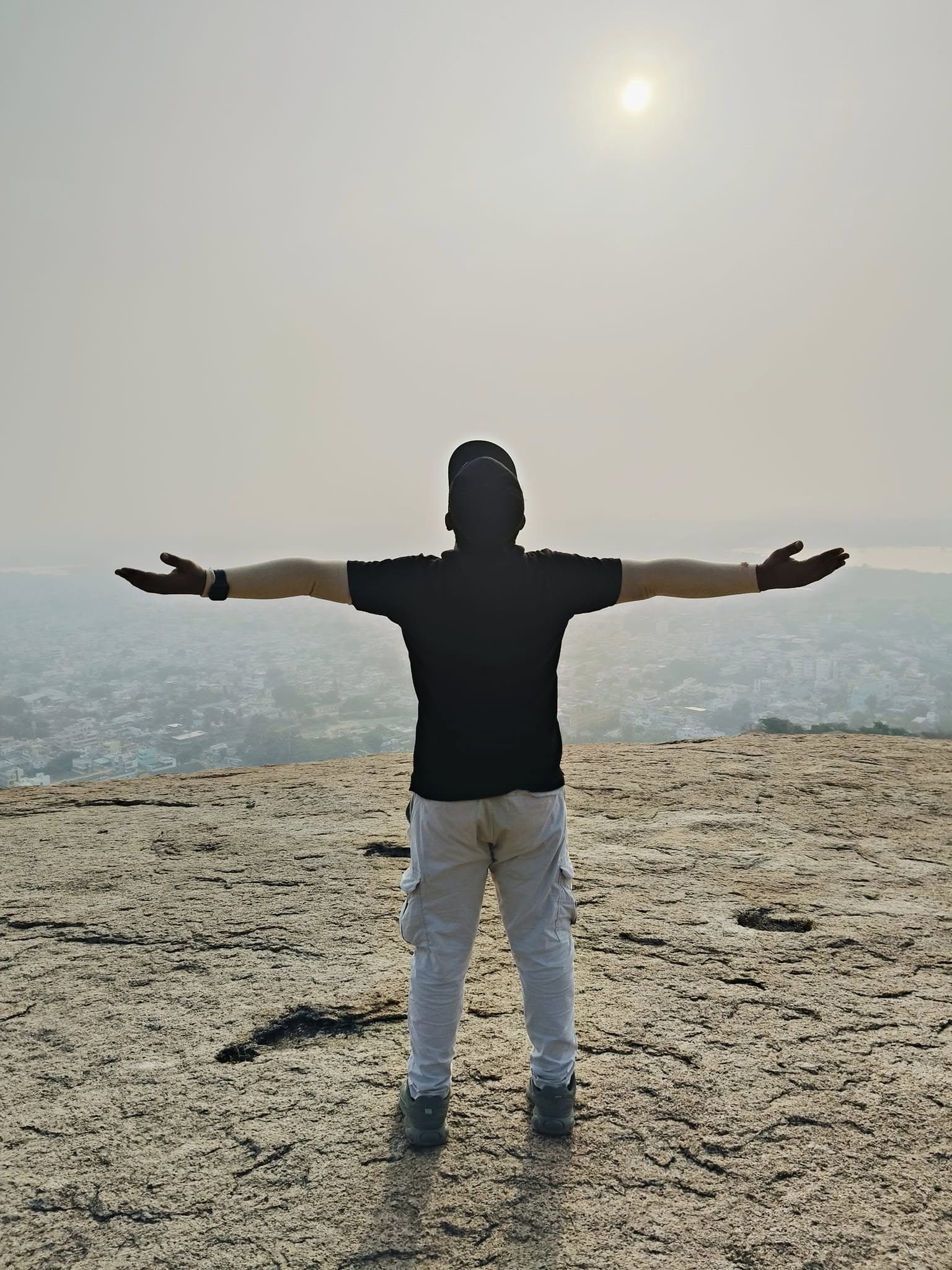 Conquering the Heights of Bhongir Fort! 🏰🌄