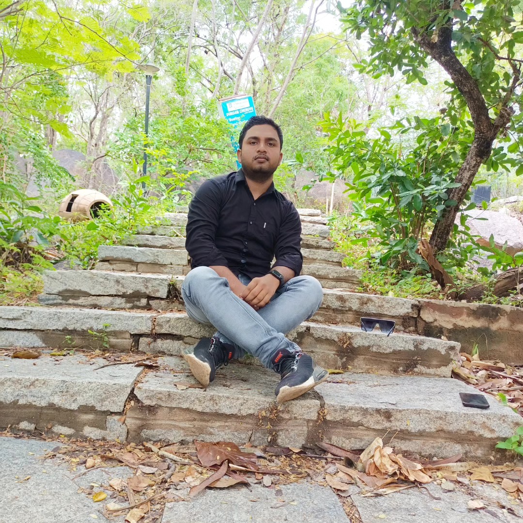 I found this hidden beautifull nature in Madhapur 