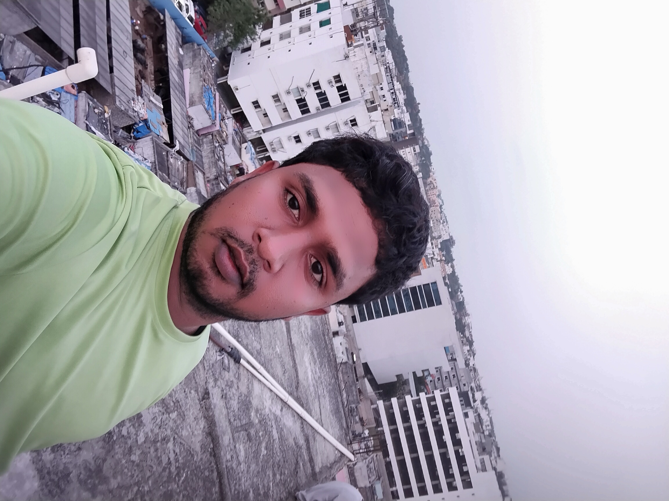 Roof view of Anu Men's Hostel