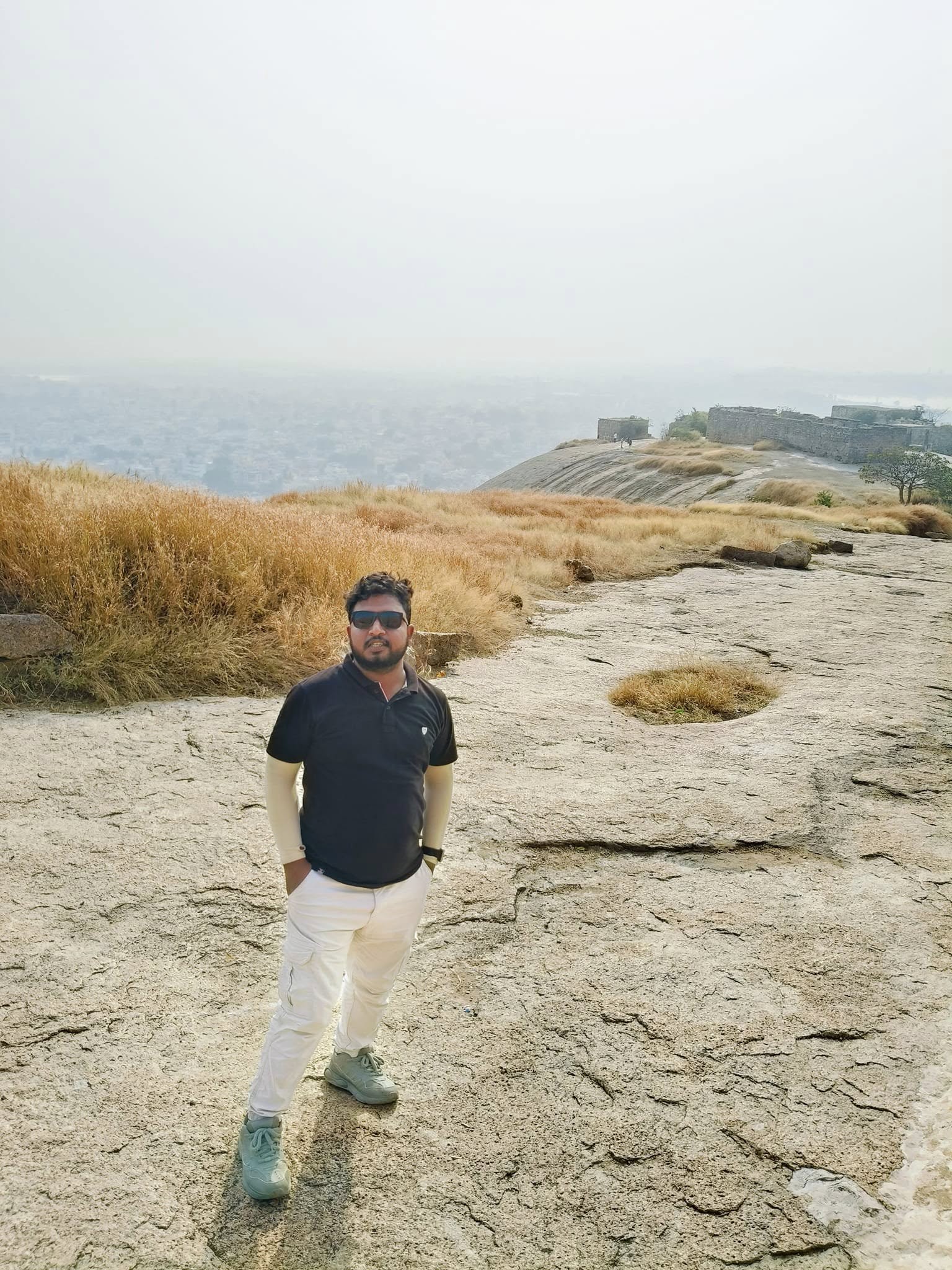Conquering the Heights of Bhongir Fort! 🏰🌄