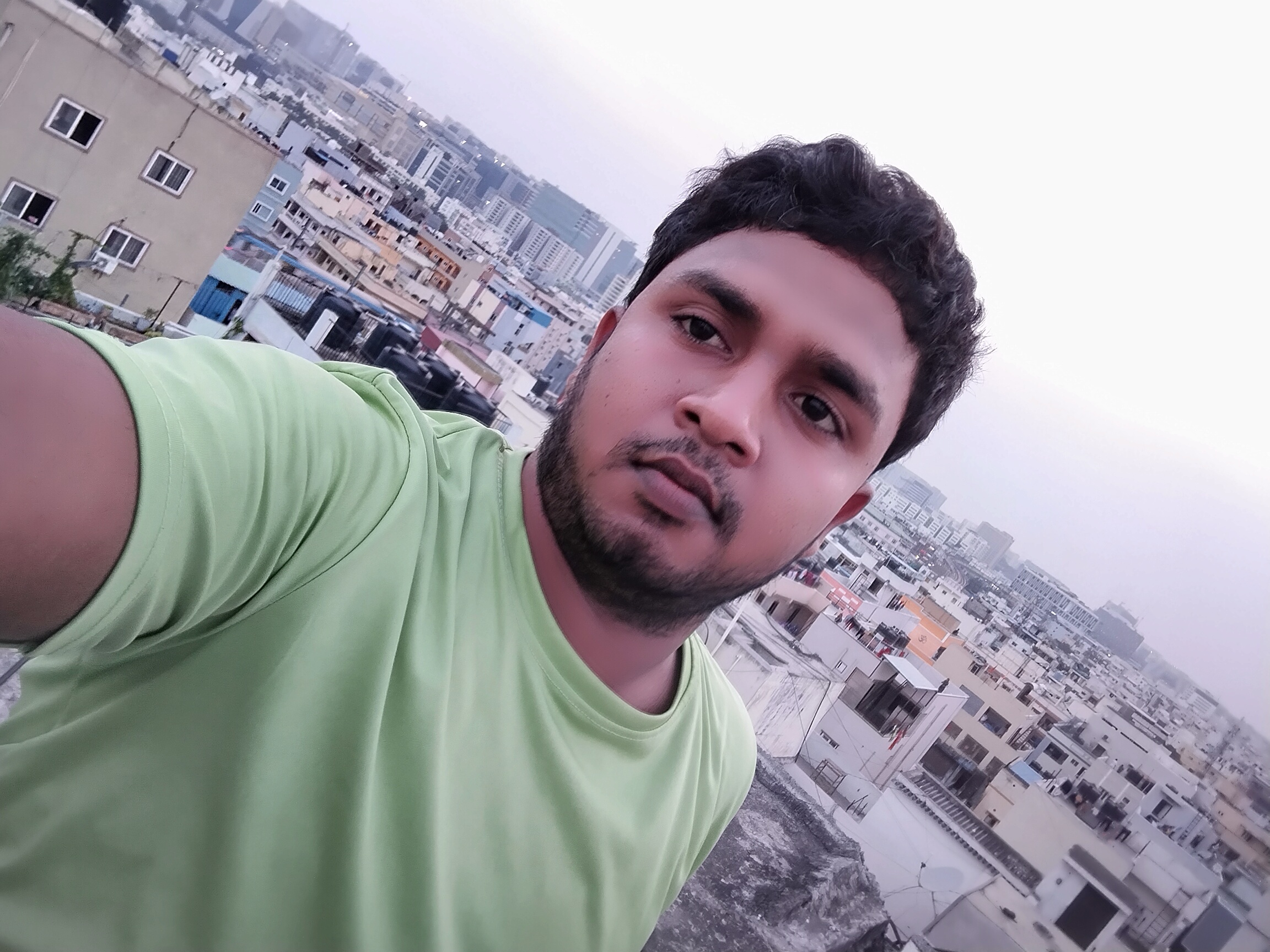 Roof view of Anu Men's Hostel