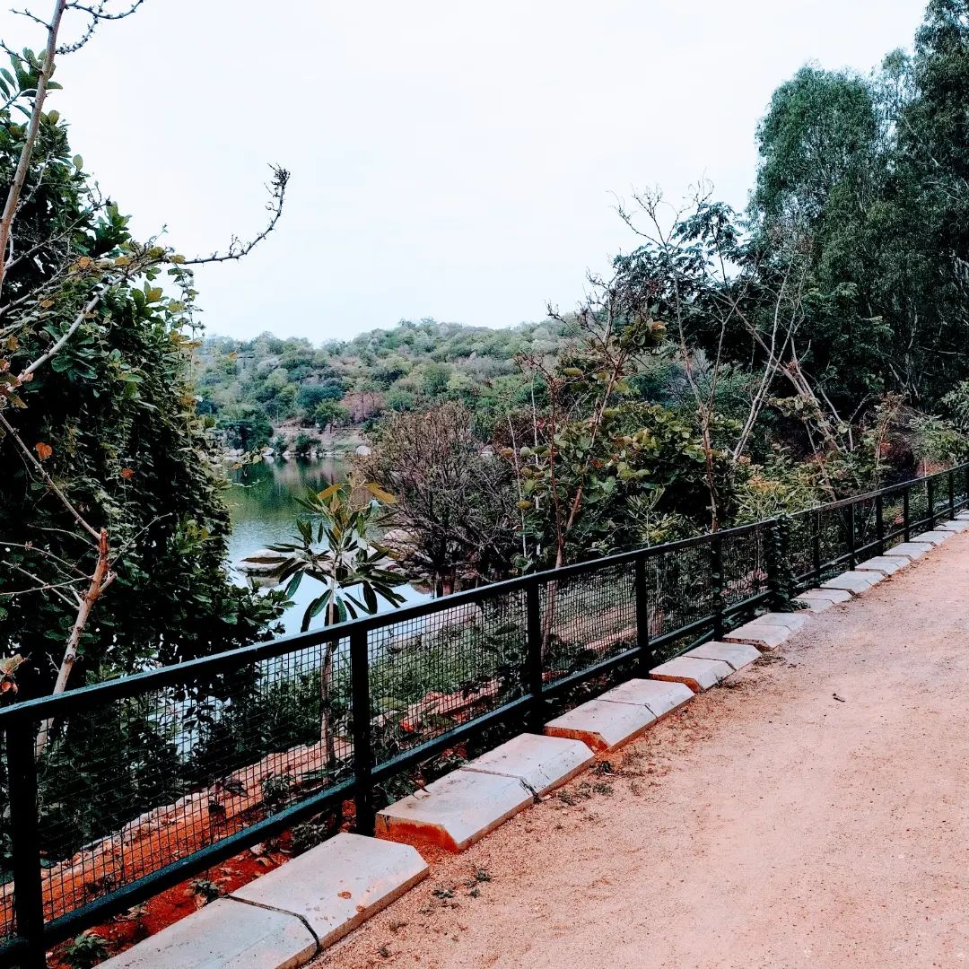 Morning Running at Durgam Cheruvu
