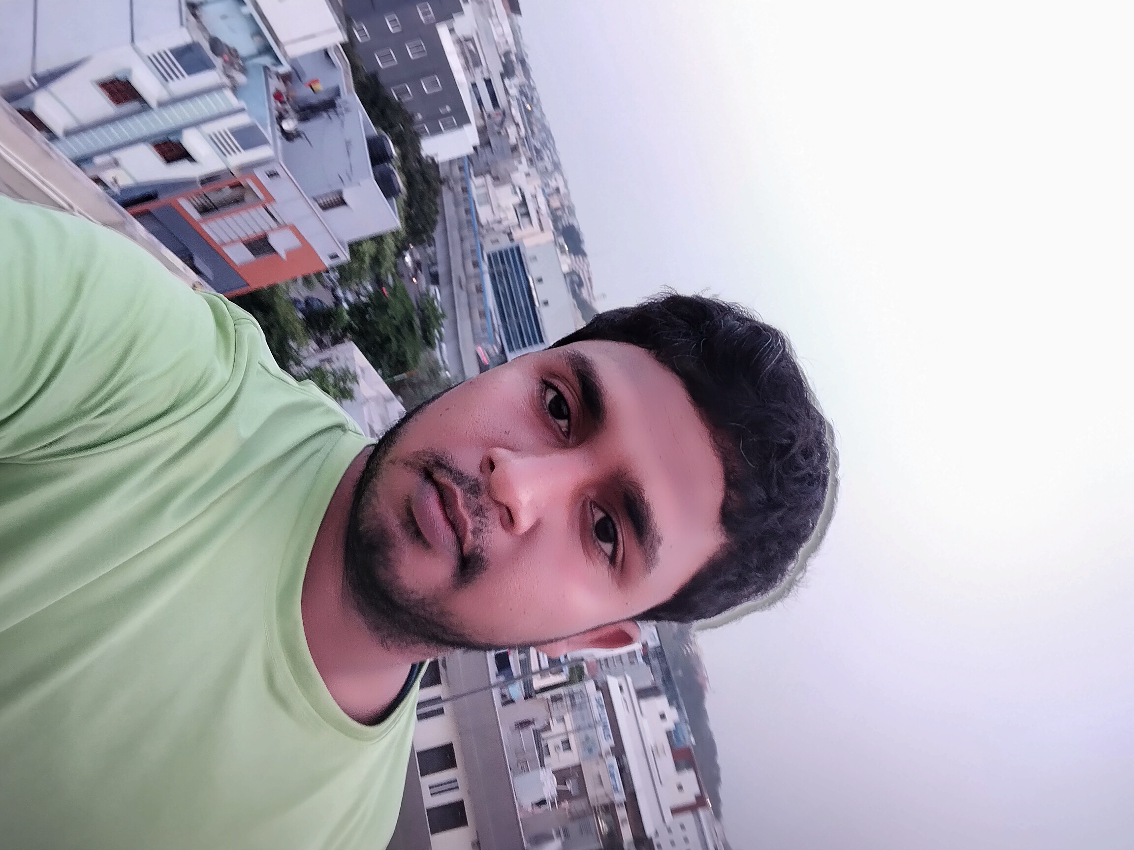 Roof view of Anu Men's Hostel