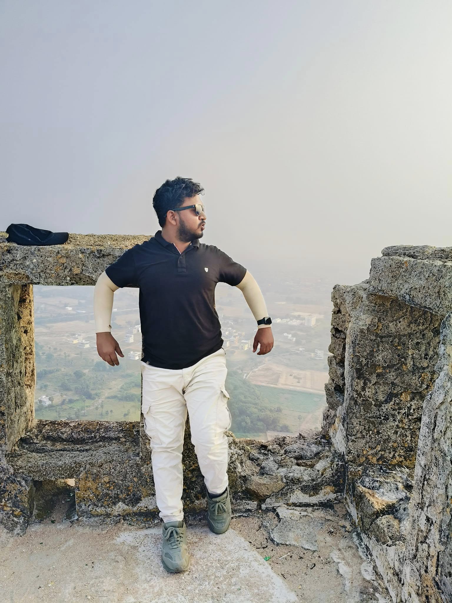 Conquering the Heights of Bhongir Fort! 🏰🌄