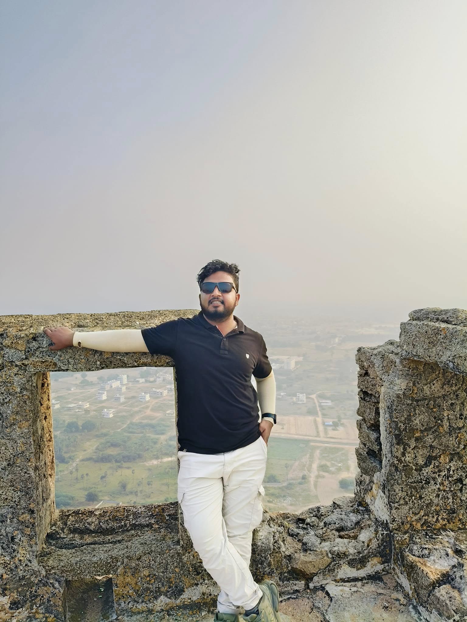 Conquering the Heights of Bhongir Fort! 🏰🌄