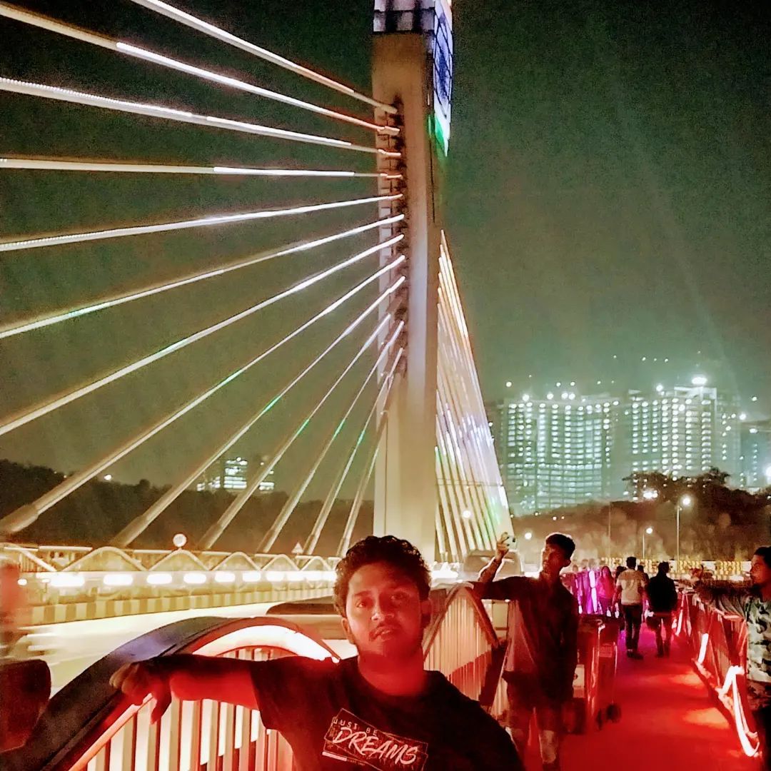 Cable Bridge, Hyderabad 