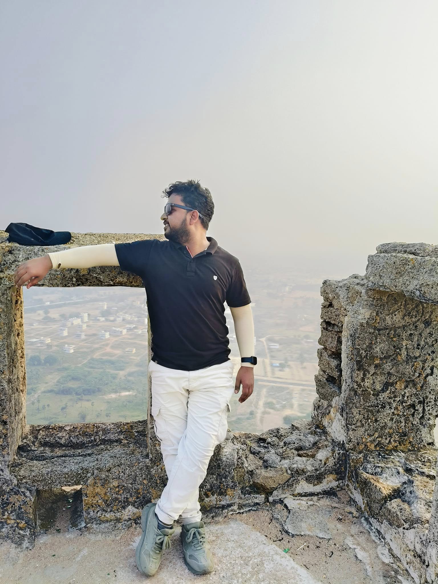 Conquering the Heights of Bhongir Fort! 🏰🌄