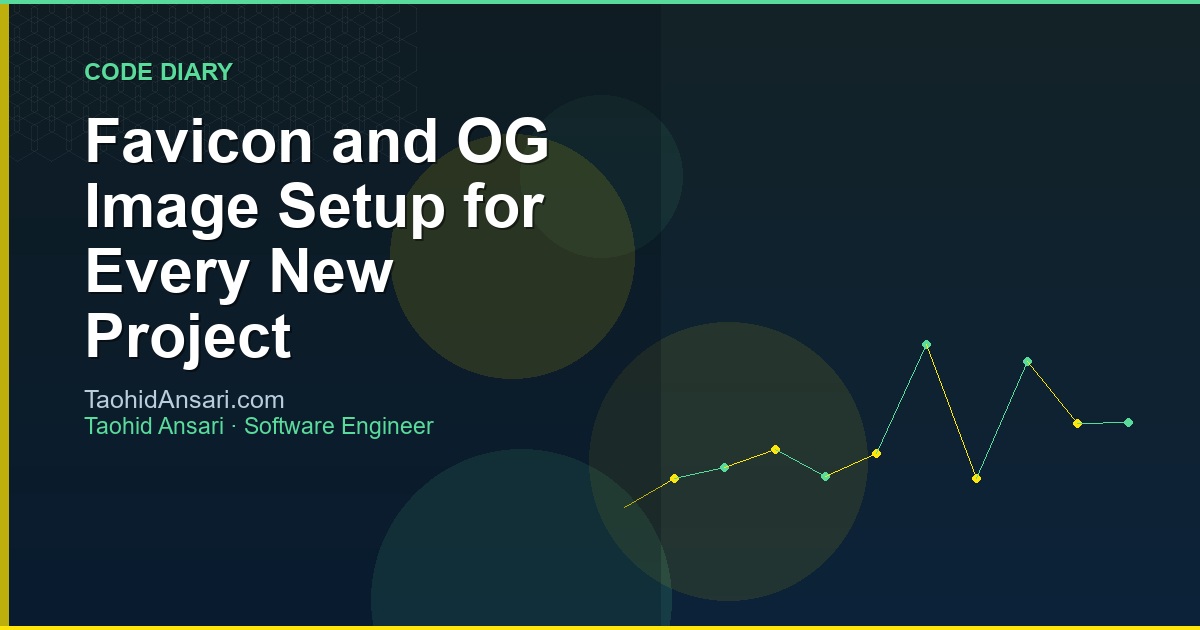 Favicon and OG Image Setup for Every New Project