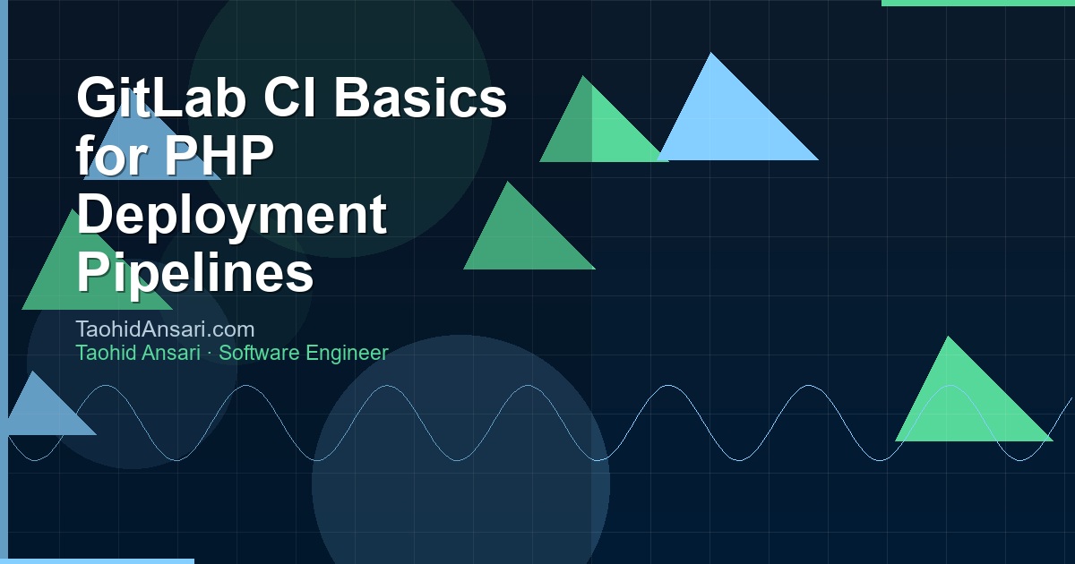 GitLab CI Basics for PHP Deployment Pipelines