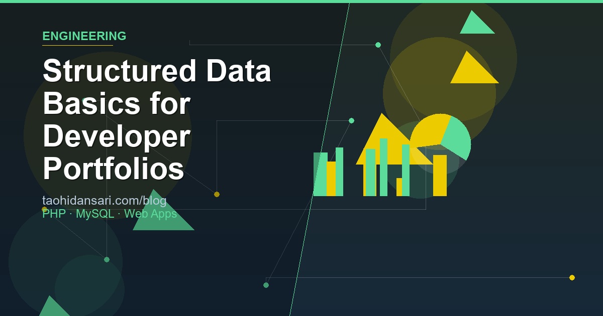 Structured Data Basics for Developer Portfolios